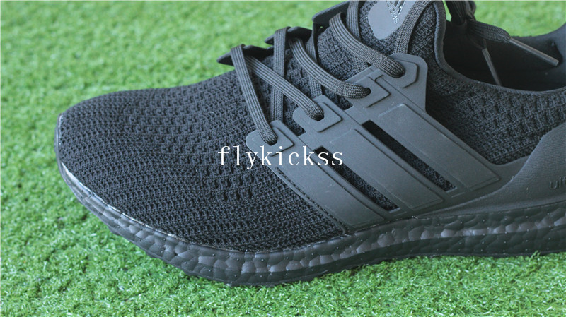 Real Boost Adidas Ultra Boost 4.0 Triple Black BB6157